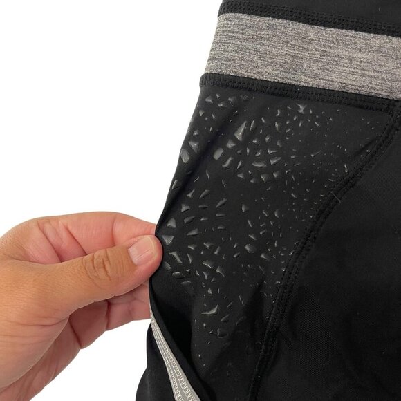 Lululemon Run A Marathon Crop Leggings Capri Side Pockets Size 4 Active Athletic - Picture 10 of 12